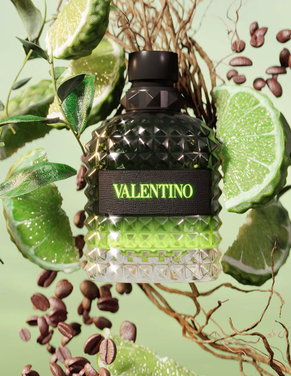 Valentino Uomo Born in Roma Green Stravaganza